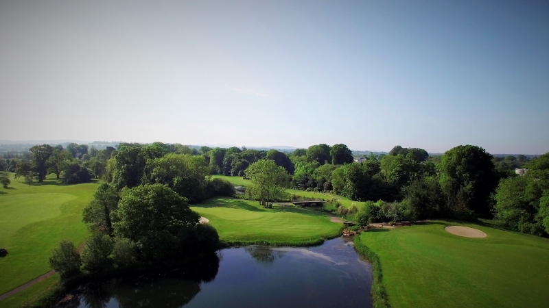 Golf inside Palmerstown House Estate